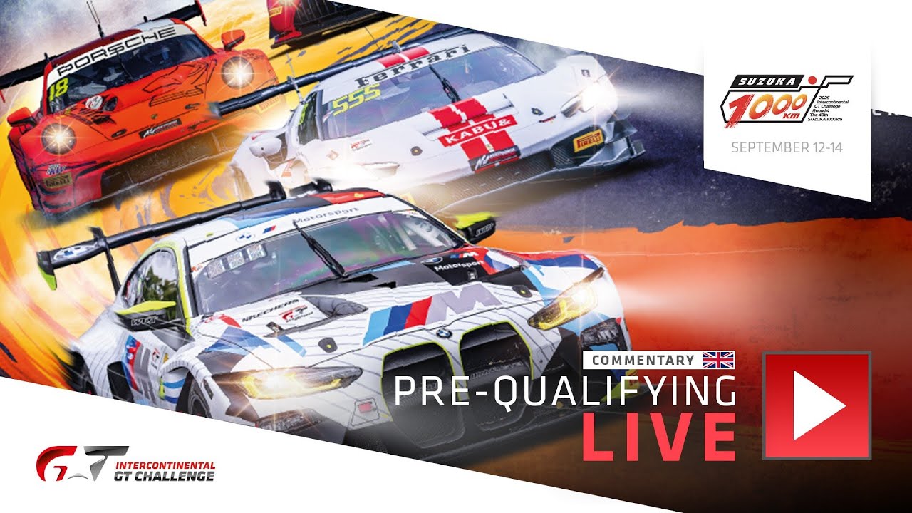 LIVE | Pre-Qualifying | Suzuka 1000km