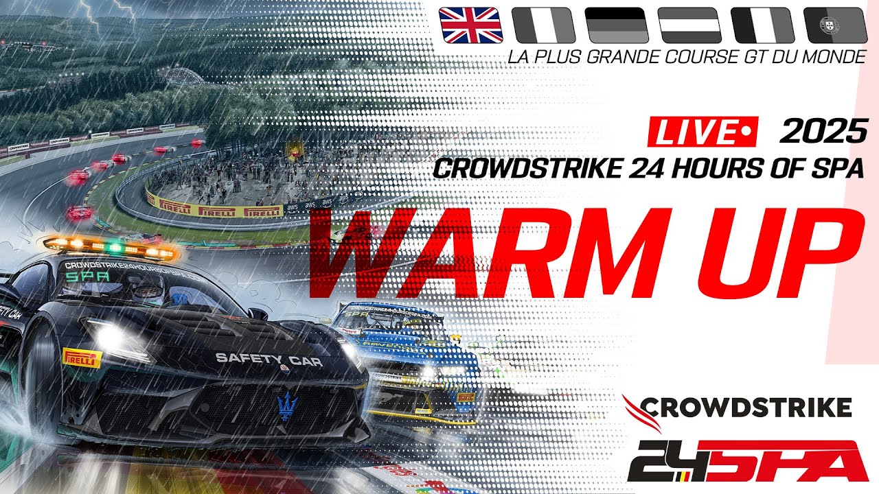 LIVE | Warm-up | #Spa24H